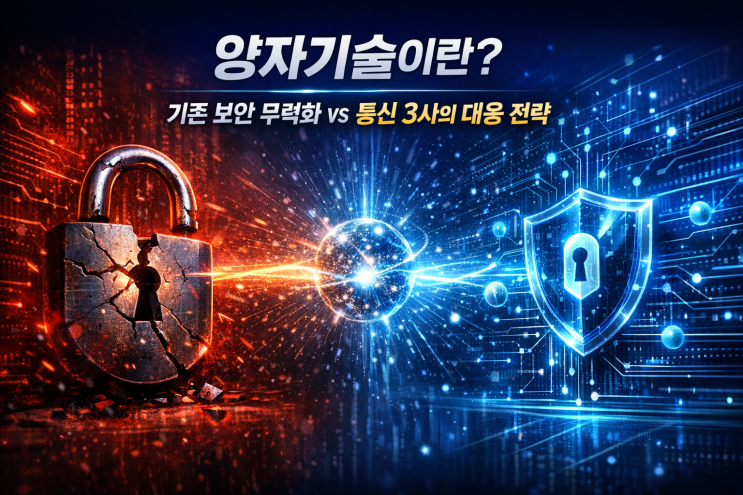  양자기술이란? 양자컴퓨터 상용화 시대 기존 보안 무력화와 통신 3사의 대응 전략