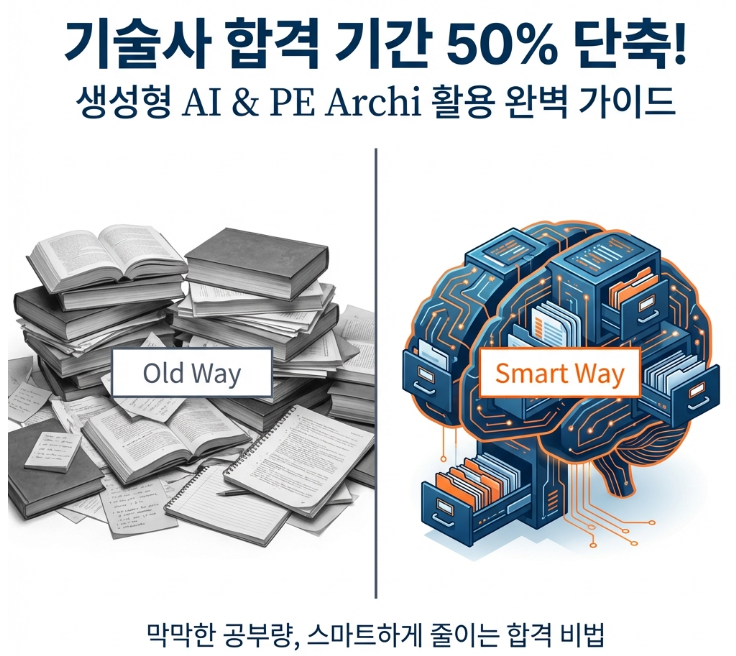 기술사 시험, 무작정 암기하다 포기? 합격 기간 줄이는 비법 공개! (ft. 건축시공기술사)