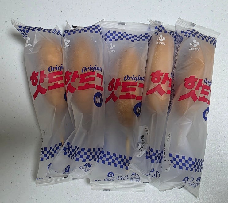  CJ 오리지널 핫도그 후기｜노브랜드 행사로 구입한 가성비 냉동 간식
