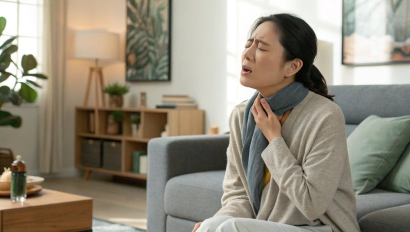 목에 가래 없애는 법 총정리｜물·습도·가글만 바꿔도 확 달라집니다