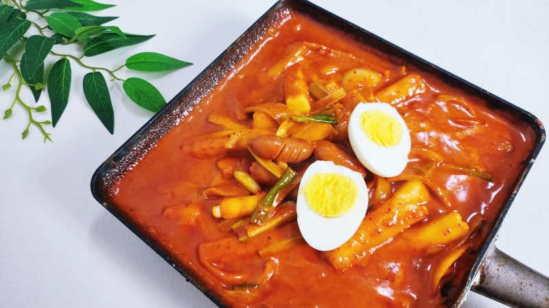 간단한 야식 추천 마라 로제떡볶이 만들기 투움바 크림 떡볶이 소스 레시피