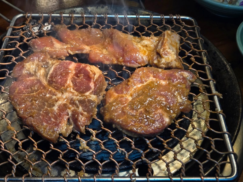 마장동맛집 돼지갈비 화로구이 마장점 24시영업 심야식당 돼지갈비 맛집