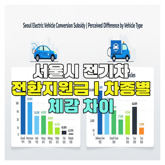  서울시 전기차 전환지원금｜차종별 체감 차이