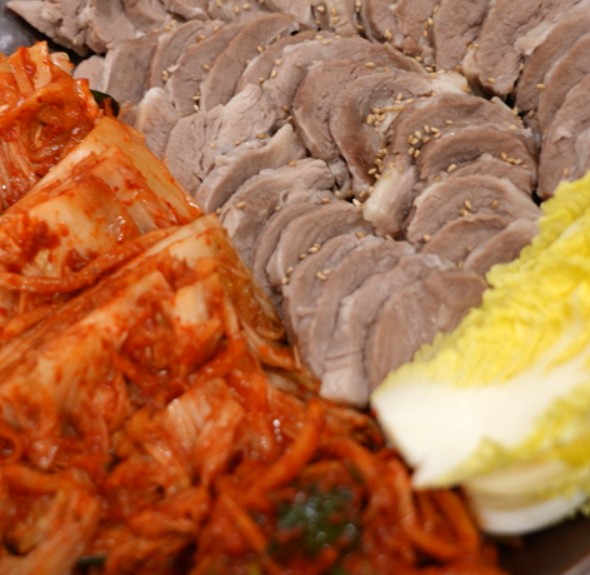 편스토랑 김강우 가브리살 소금 수육 레시피 보쌈 요리 만들기