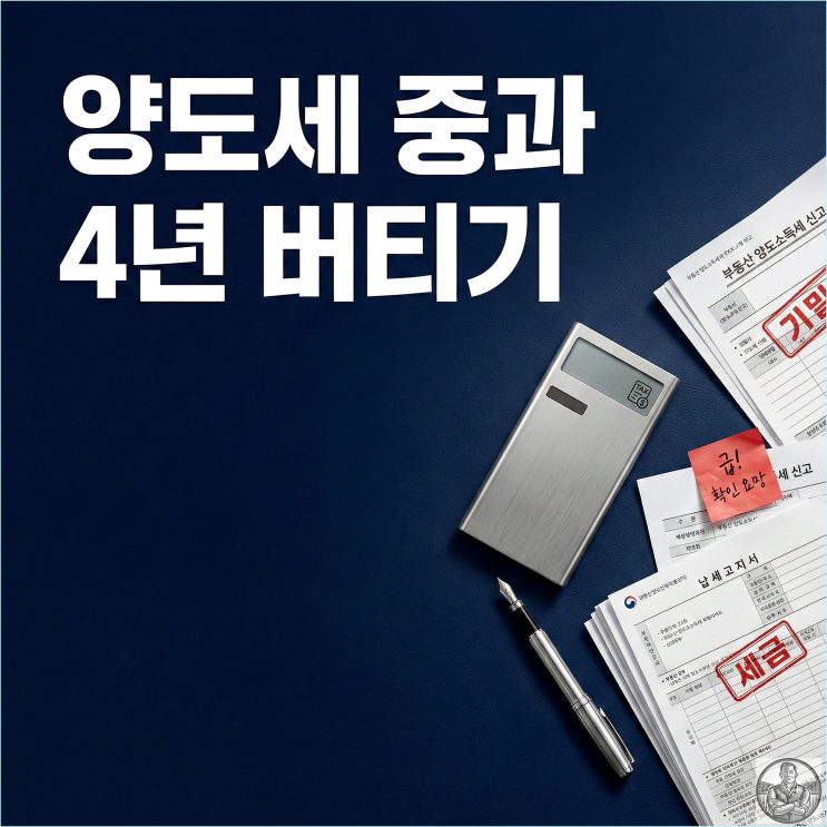 다주택자 양도세 중과 부활, 4년 버티기 시뮬레이션 결과