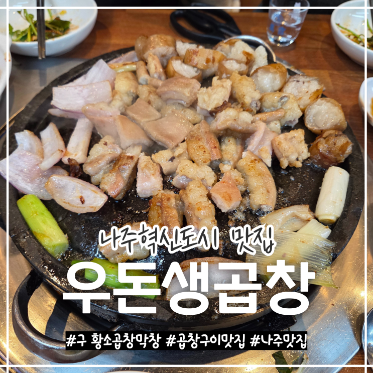 나주혁신도시 맛집  우돈생곱창(황소곱창막창) 곱창·막창·대창 세트 솔직후기