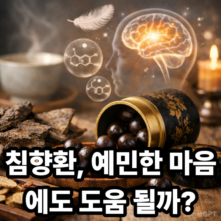  침향환이 스트레스 완화에 도움 되는 원리  긴장된 몸을 풀어줄까?