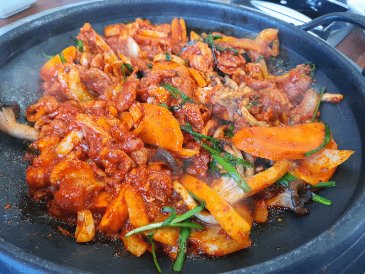 전주 오리고기 맛집, 오리 주물럭과 숯불구이가 맛있는 다오리 숯불구이