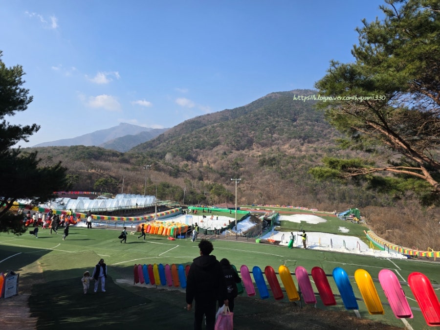 자수정동굴나라 눈썰매장 사진 3