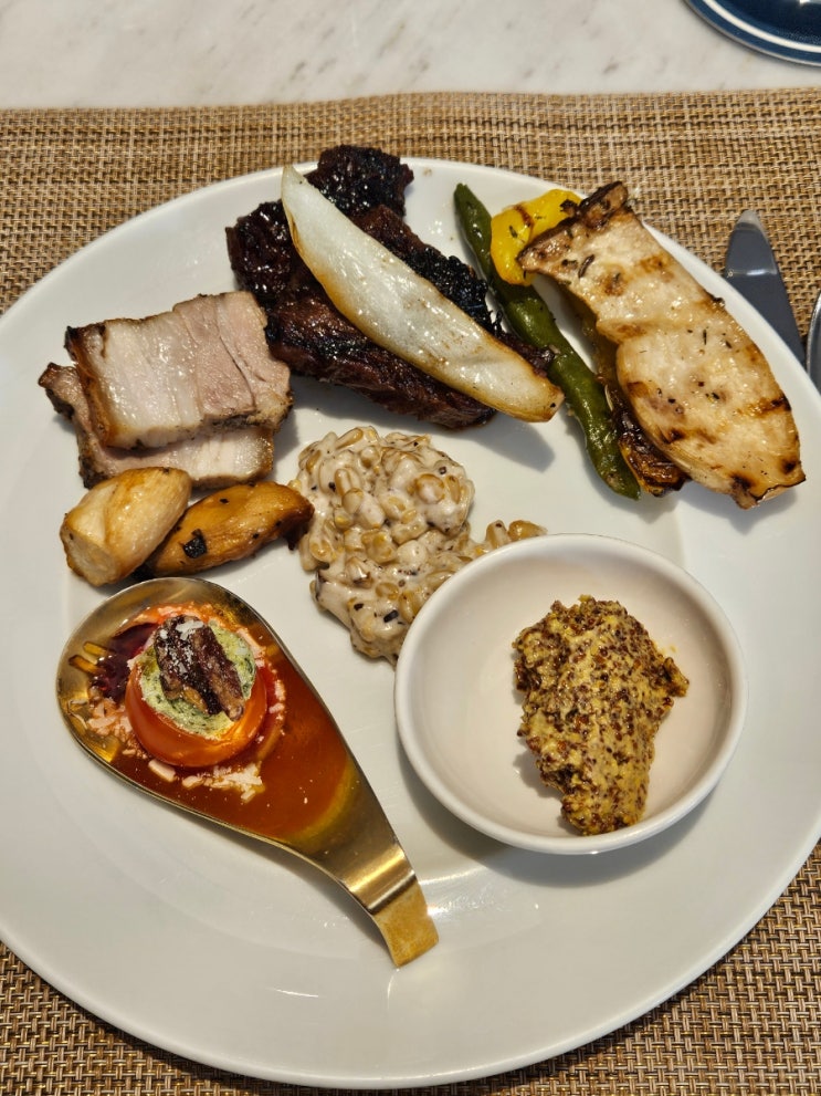  서울 가성비 호텔 뷔페 평일런치 내돈내산 후기 포포인츠 바이 쉐라톤 서울 강남 에볼루션