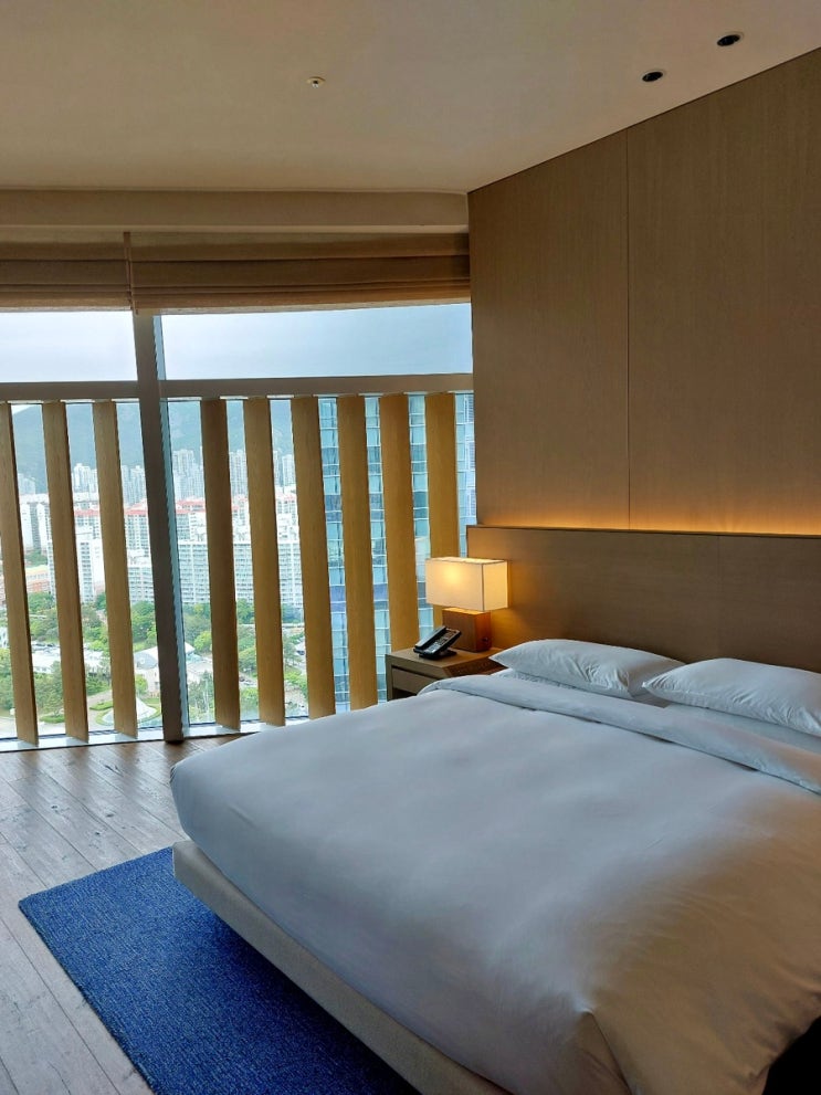  부산 파크하얏트 Park Hyatt 호텔 스탠다드 킹 후기 호캉스 추천
