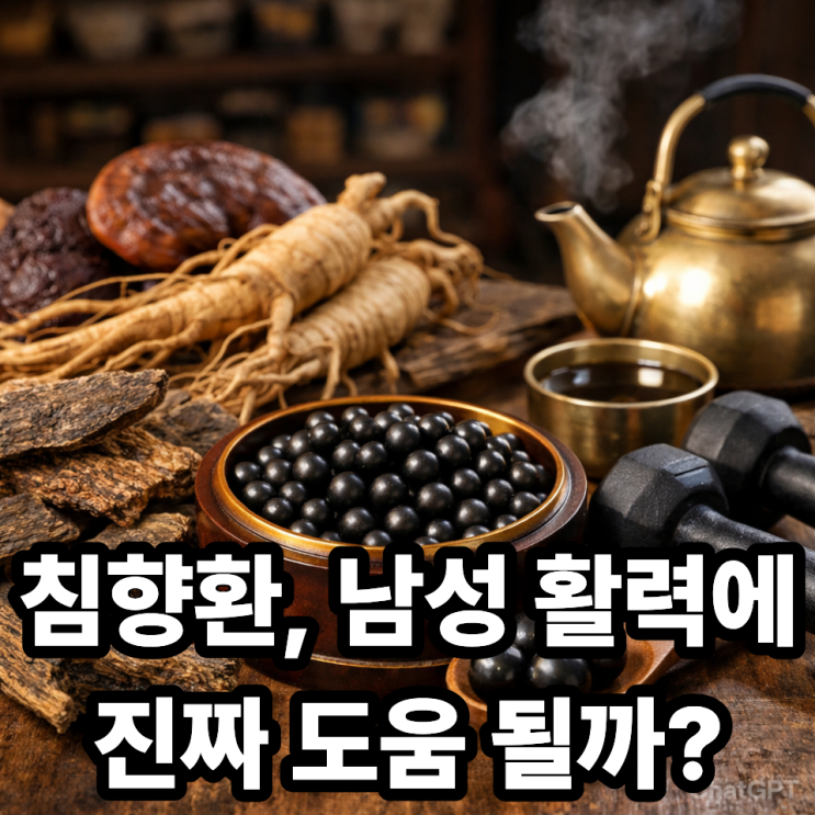  침향환이 남성 건강에 좋다는 이유  기력 보충의 진짜 의미는?