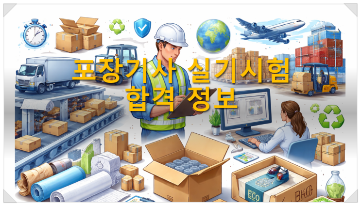  포장기사 실기시험 합격 정보