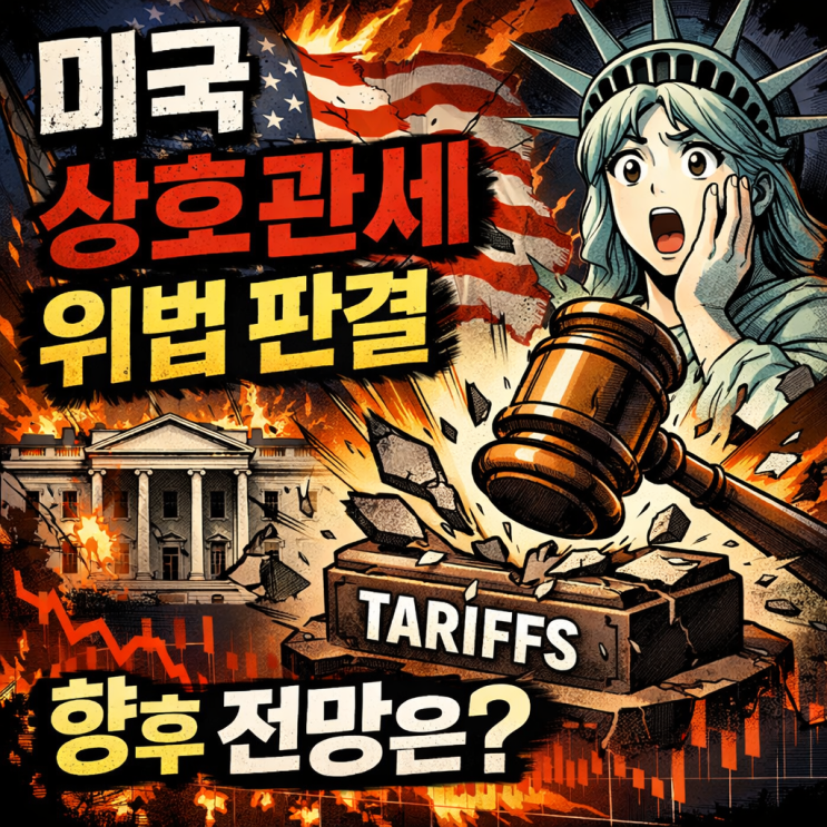  트럼프의 미국 상호관세 위법 판결! 향후 시나리오별 영향 총정리