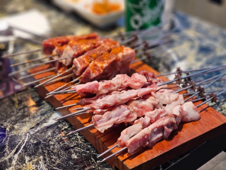  [충남/아산] 탕정역 맛집 진짜 중국음식을 하는 탕정 양꼬치 가연우육면 꼬치전문점