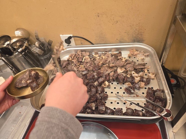  [원주 맛집] 24시간+순대 무한리필?! 양에 놀라고 맛에 반하는 '산더미 미성 돼지국밥' 원주점 