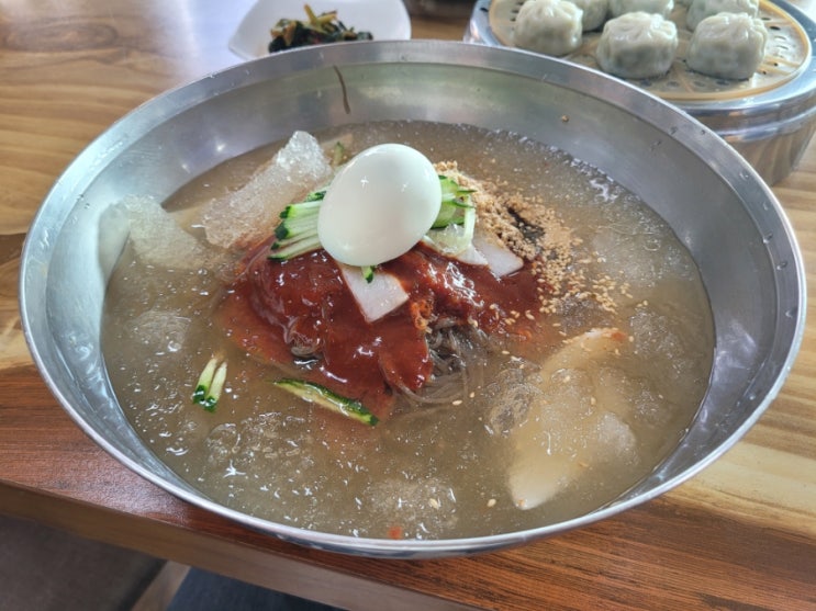  인천 화평동 냉면거리 맛집 일미 냉면 솔직후기 (또간집·수박냉면·주차)