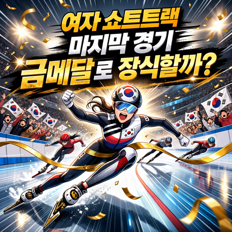  올림픽 여자 쇼트트랙 1500m 준준결승, 준결승, 결승 일정- 역대 성적, 세계 랭킹으로 우승(메달) 가능성 분석