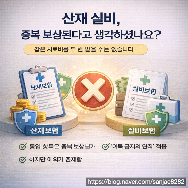  산재보험과 실비보험 함께 받을 수 있을까 꼭 알아야 할 기준