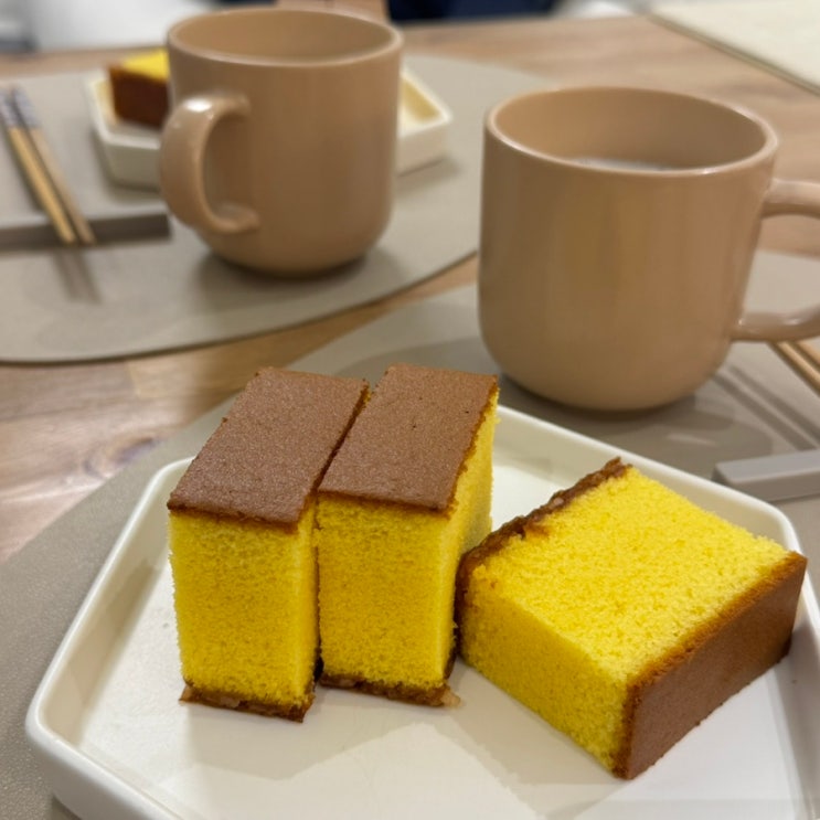  일본 나가사키 3대 카스테라 후쿠사야 한국 첫 팝업 신세계 강남 방문기