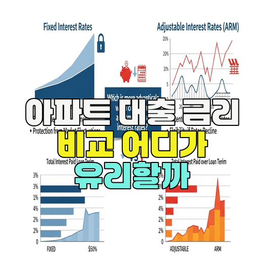  아파트 대출 금리 비교 어디가 유리할까