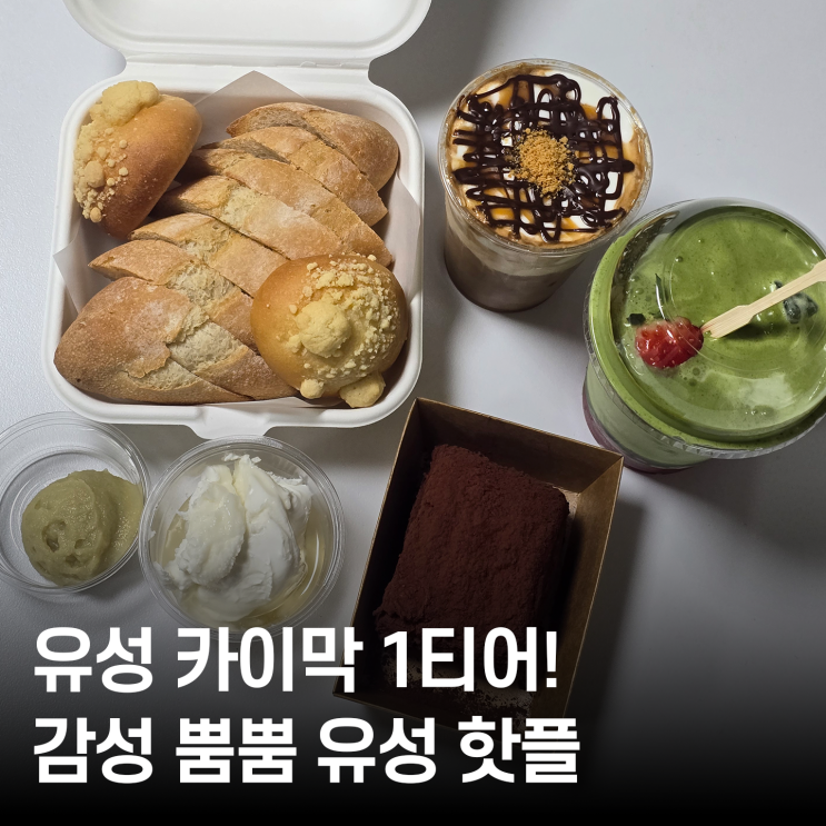  대전 유성 글림, 입안 가득 행복한 카이막 맛집 애견동반 카페 추천