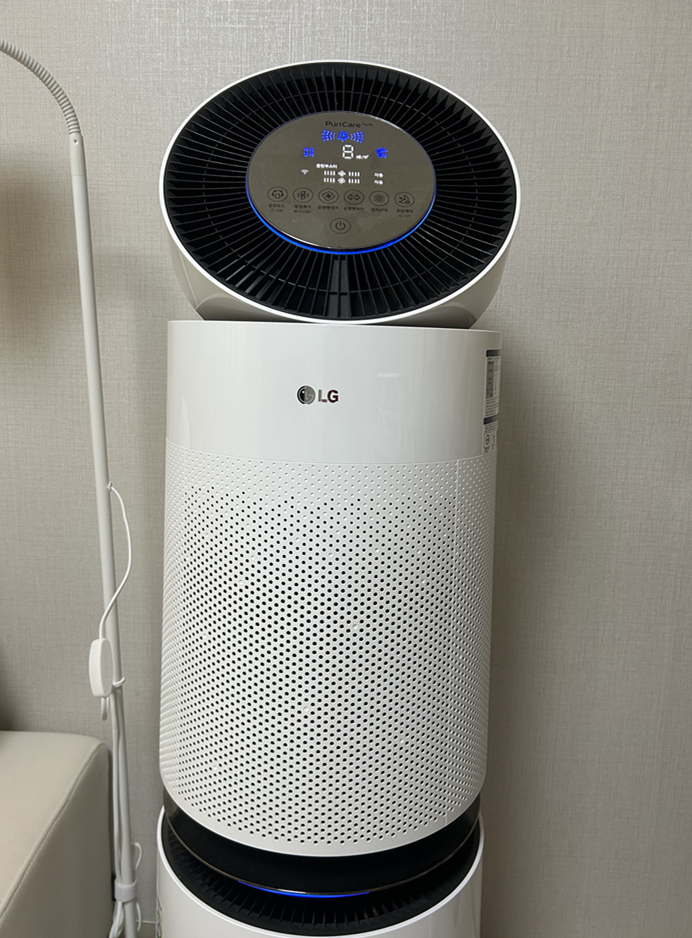  LG 퓨리케어 360 공기청정기 2단 추가 구매 후기