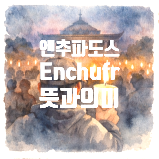  엔추파도스 뜻,인추파도스·엔쵸파도스 헷갈린다면 한 번에 정리
