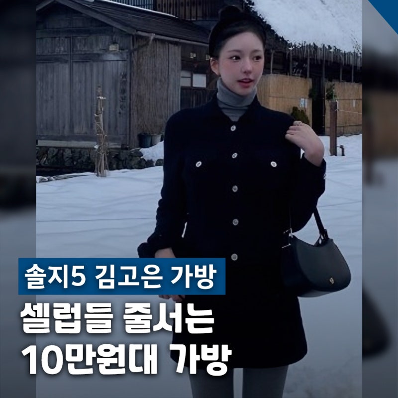 Solji5 Kim Go-eun's Bag in the 100,000 Won Range: Valuet Marie Bag, Two-Way Design