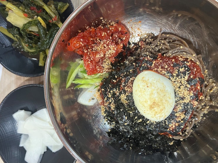 가평역 근처 맛집 가평메밀촌 막국수 추천