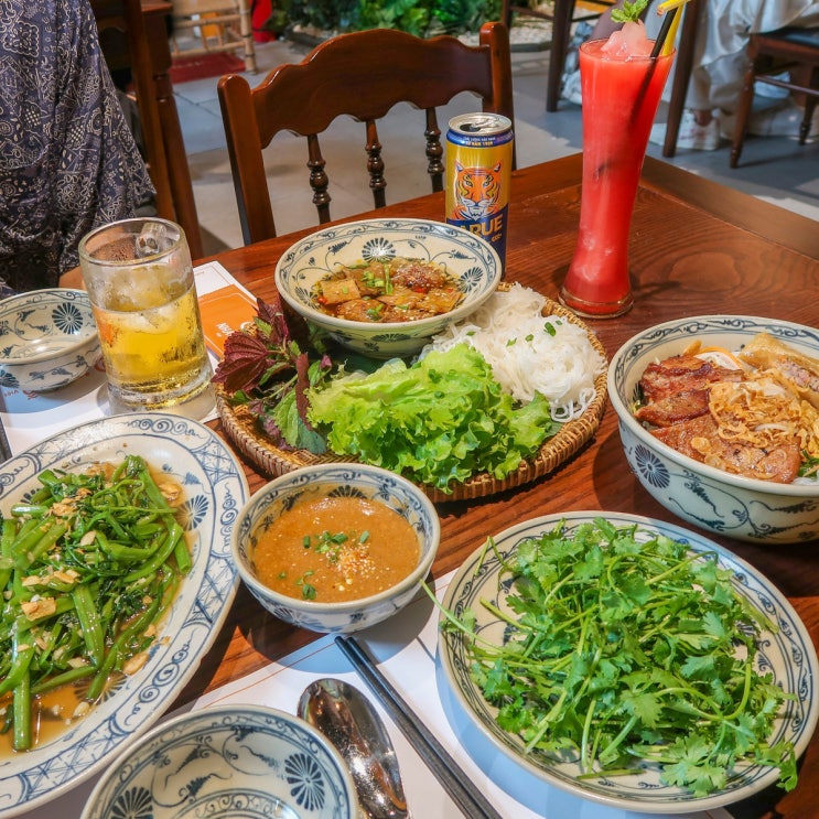  다낭 한시장 맛집 냐고비엣 베트남 가정식 추천