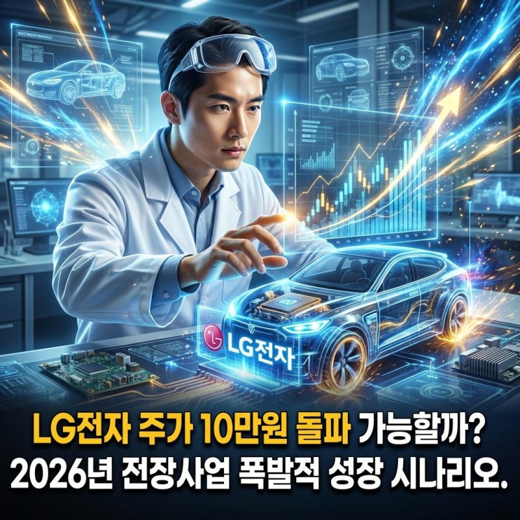  LG전자주가 향후 전망! 13만 원 돌파 가능할까?
