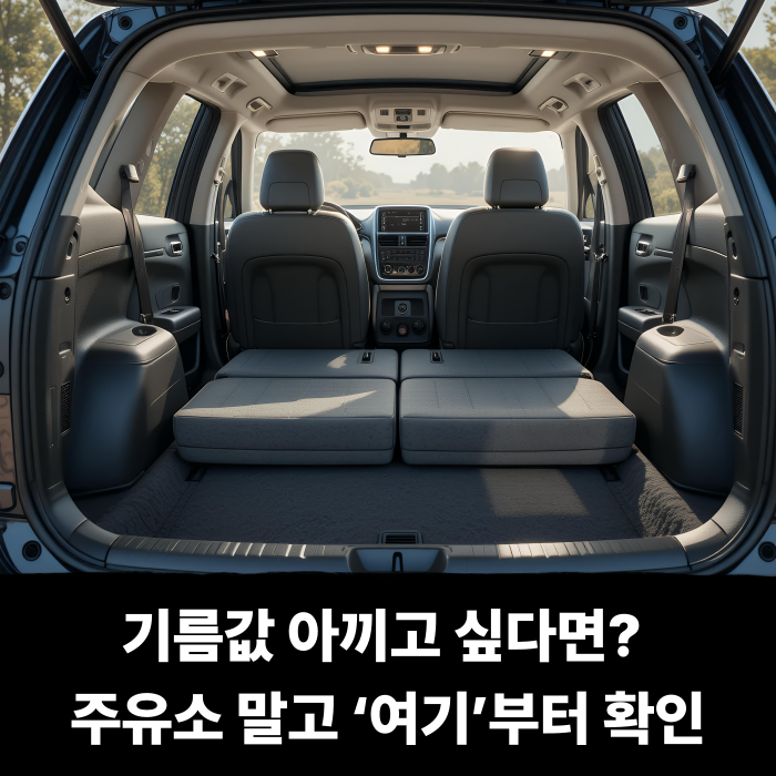  기름값 아끼고 싶다면? 주유소 말고 ‘여기’부터 확인하세요, 20만원 아끼는 방법까지