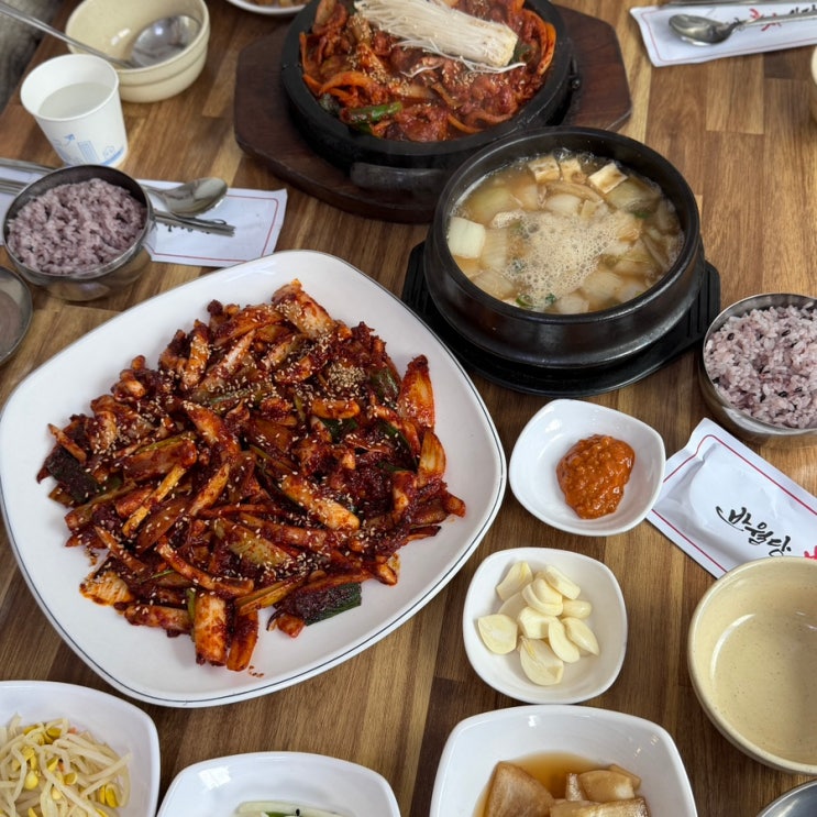  대구 반월당역 맛집 한식 반월당부자식당 웨이팅 필수!