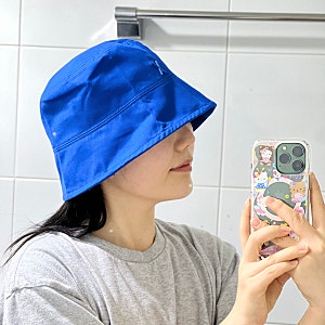 남자 여성 대두버킷햇 추천 바잘 스터드 드롭 오버핏 버킷햇