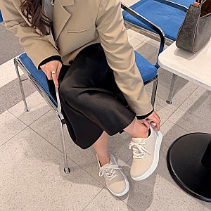 르무통 운동화 신규 컬러 메이트 아이보리 후기 여자 발편한 발볼 넓은 운동화 추천