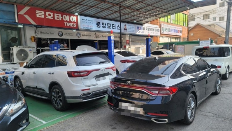 QM6 디젤 출력저하 및 소모품 점검 작업 – EGR밸브 · 엔진오일 · 앞브레이크패드 교환 (구미 ....