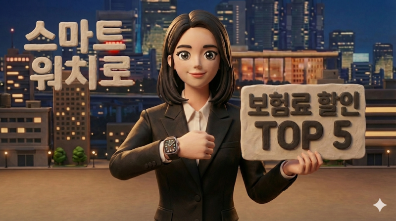 2026 가성비 스마트워치 TOP 5 추천: 매달 보험료 환급받는 모델은?