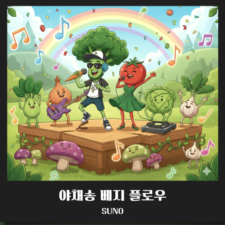  수노AI 야채송 베지 플로우
