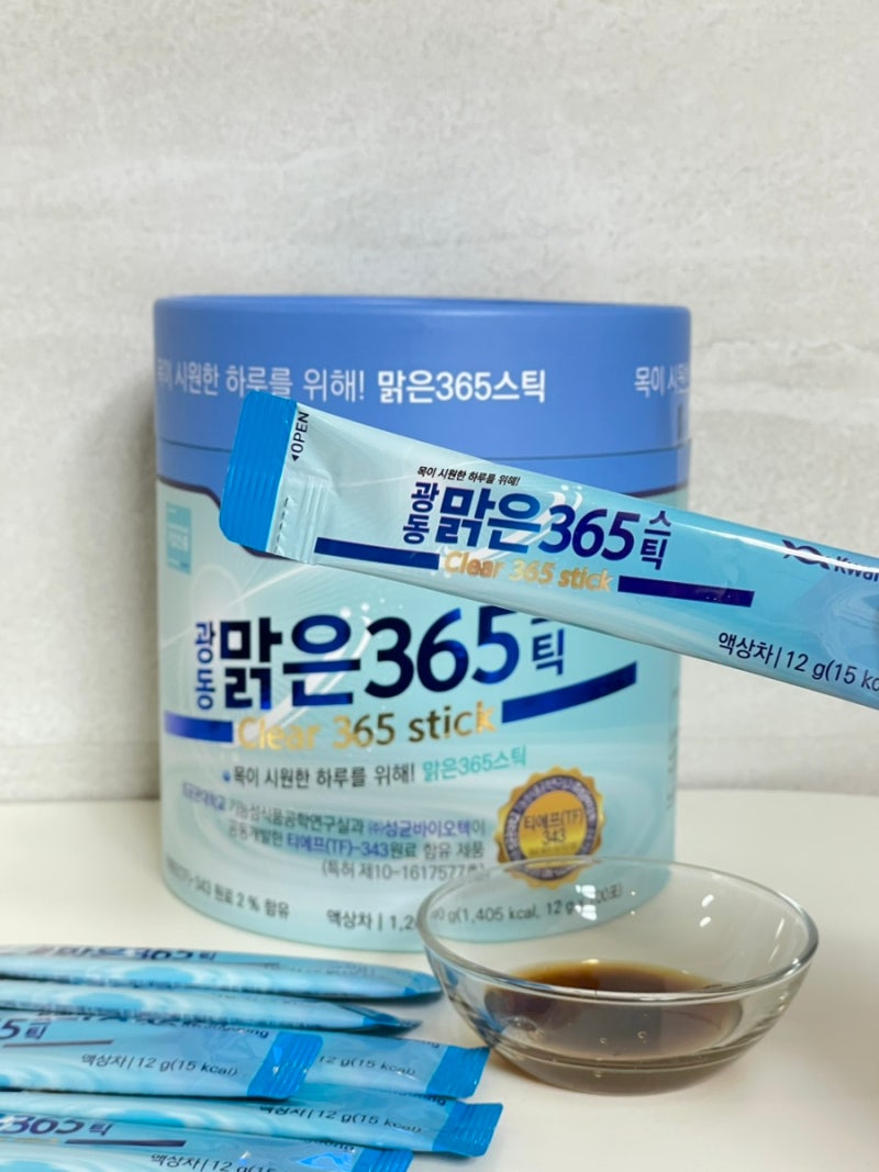 목이건조할때 광동 맑은365스틱 목이답답할때