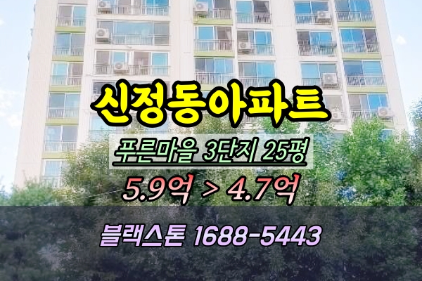  양천구 신정동 푸른마을 3단지 아파트 경매 25평
