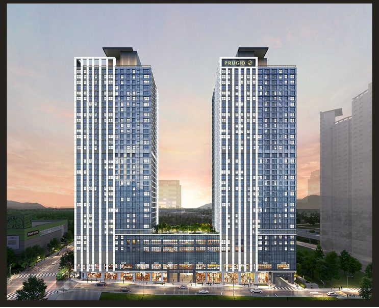  부산진구 / 부산시민공원 푸르지오 (오) 개요 및 평면안내