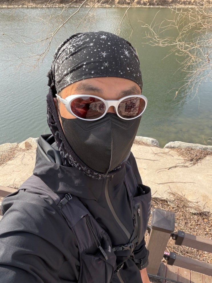  초보 러너의 75차 일지!(KF94 마스크 쓰고 10km? 미세먼지 속 '거북이 러닝' 일지)