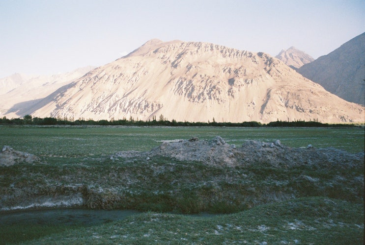  파미르고원의 판즈강 시작인 두물머리 종마을_Pamir Wakhan corridor Panj river