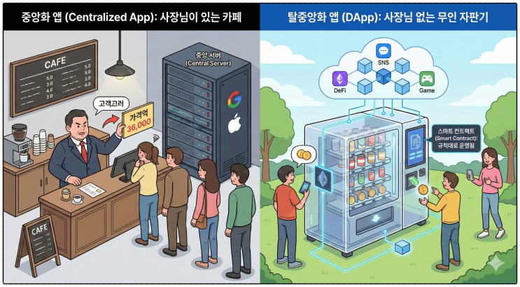  구글과 애플이 긴장하는 이유? 디앱(DApp) 생태계 완벽 정리