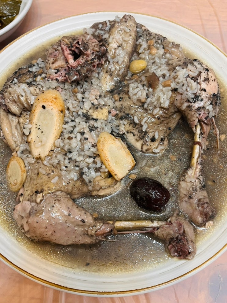  구미남통동맛집 금오산 삼계탕 아이랑 가족외식 큰나무집궁중약백숙 주차