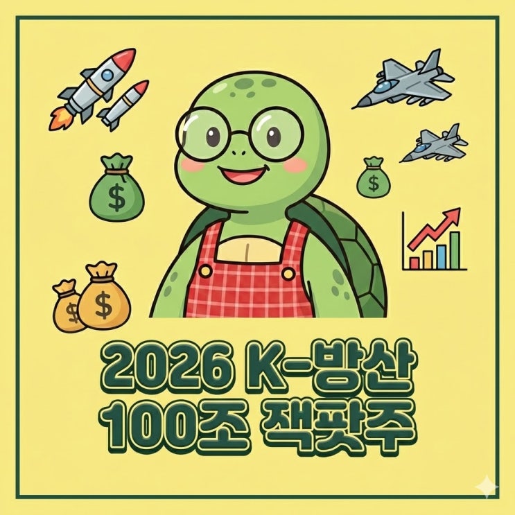  3040만 몰래 담는 2026년 K-방산 관련주 수주 대박주