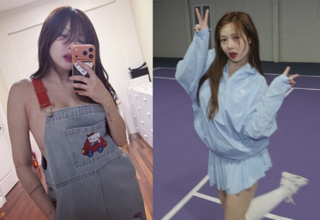   현아 임신설 또? 과감한 스타일로 정면 돌파… 남편 용준형과 데이트 근황까지