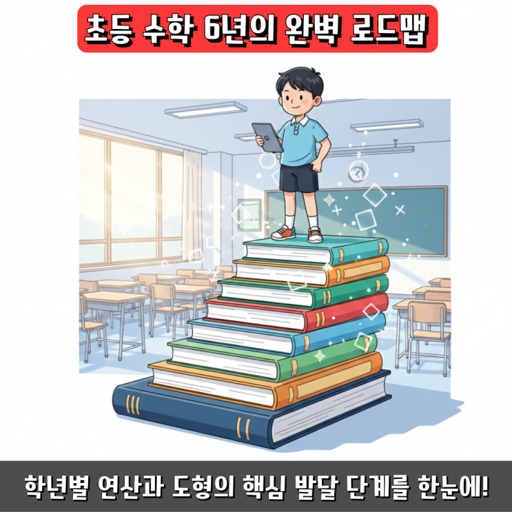  초등 수학 교과서의 구성 원리 - 학년별 연산과 도형의 발달 단계