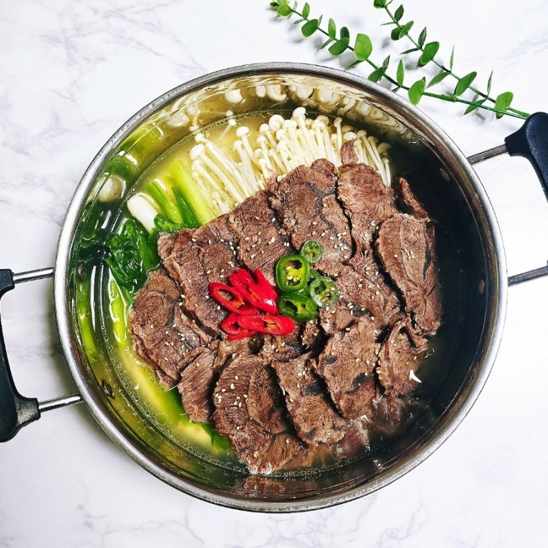 소고기 사태 수육 전골 만드는법 아롱사태 수육 소스 만들기 한우사태 맛있게 삶는법